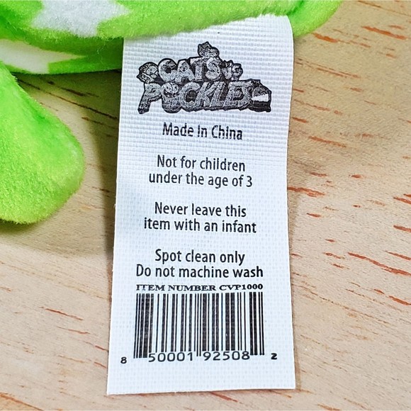 Cepia Cats Vs Pickles Zunar F9 Alien 4" #089 Ultrasoft Collectible Plush NWT - Picture 5 of 8